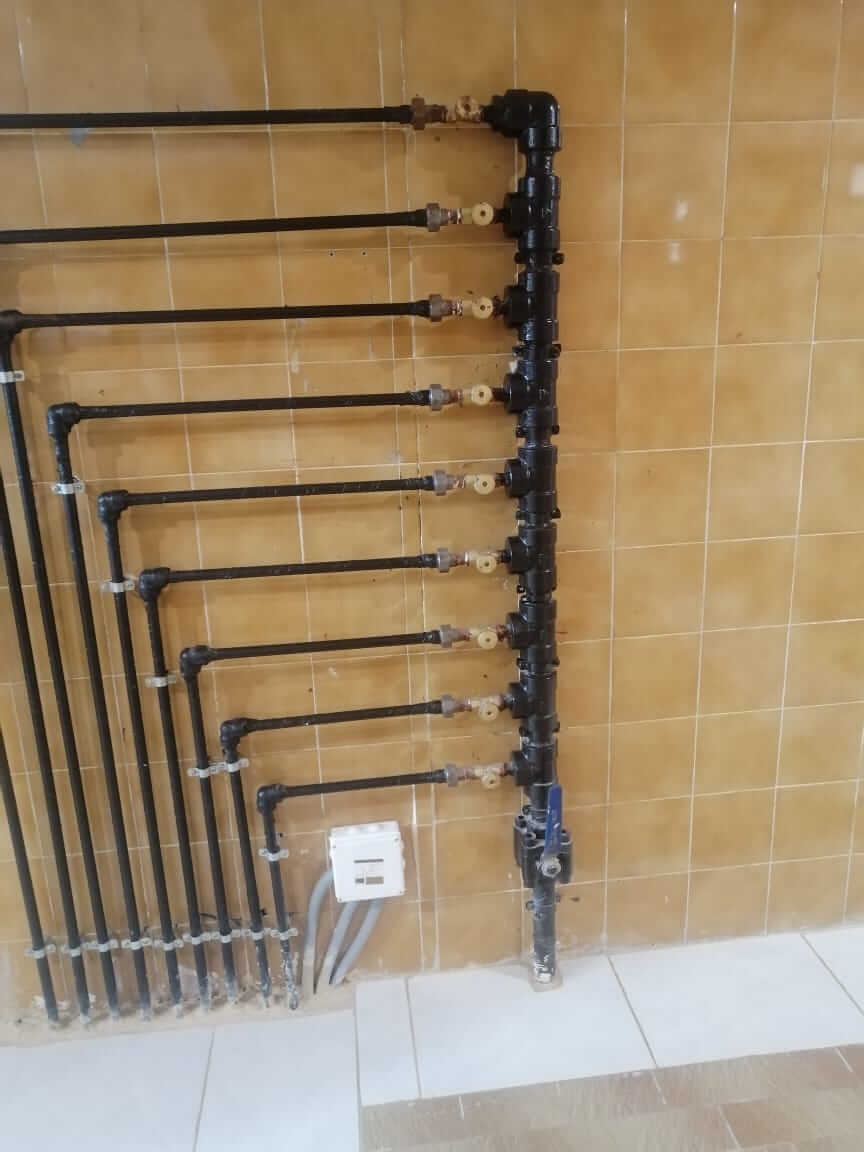 تمديد الغاز بالمدينة