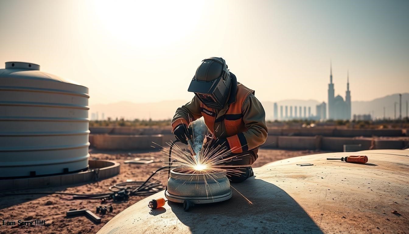 شركة لحام خزانات فيبر جلاس في مكة